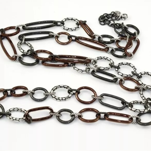 Brighton Pebble Link Mix Necklace & Bracelet